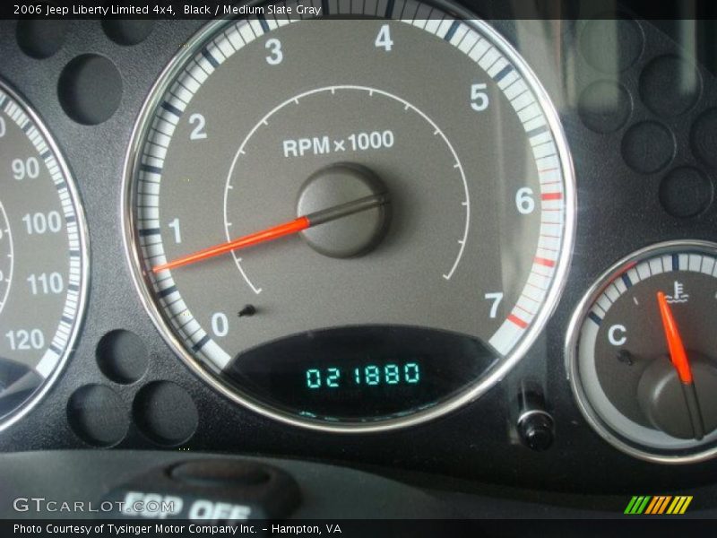 Black / Medium Slate Gray 2006 Jeep Liberty Limited 4x4