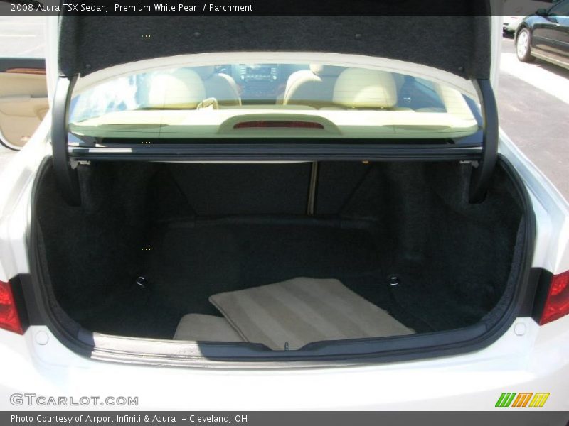 Premium White Pearl / Parchment 2008 Acura TSX Sedan