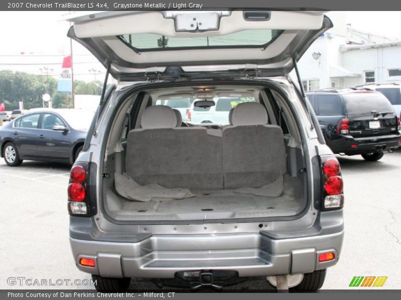 Graystone Metallic / Light Gray 2007 Chevrolet TrailBlazer LS 4x4