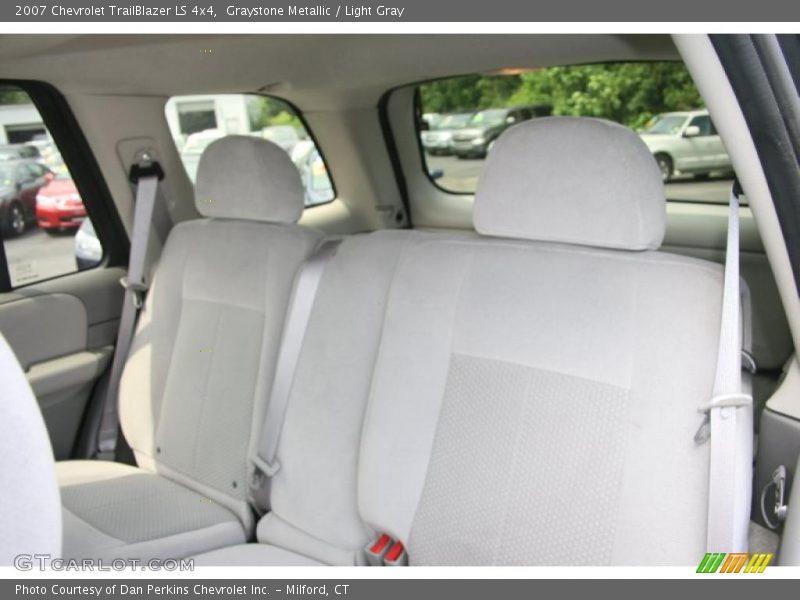 Graystone Metallic / Light Gray 2007 Chevrolet TrailBlazer LS 4x4