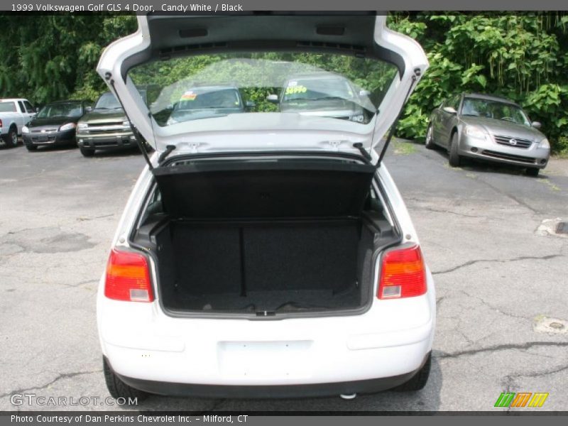 Candy White / Black 1999 Volkswagen Golf GLS 4 Door