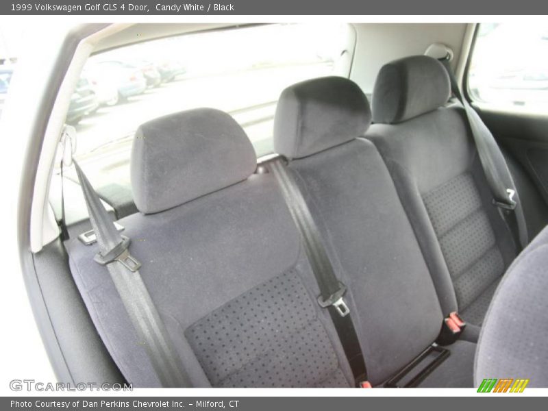 Candy White / Black 1999 Volkswagen Golf GLS 4 Door