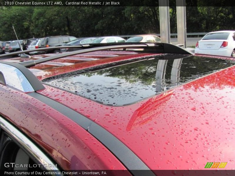 Cardinal Red Metallic / Jet Black 2010 Chevrolet Equinox LTZ AWD