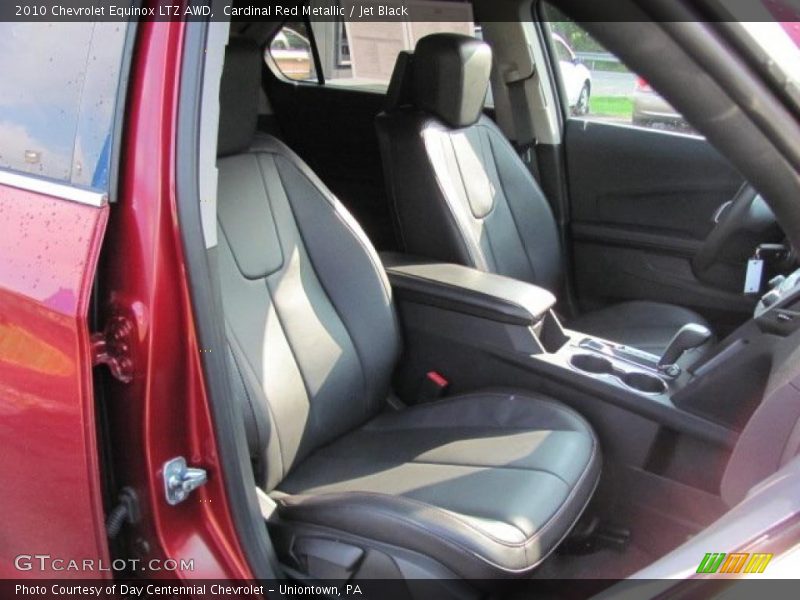 Cardinal Red Metallic / Jet Black 2010 Chevrolet Equinox LTZ AWD