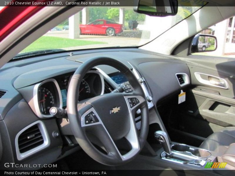 Cardinal Red Metallic / Jet Black 2010 Chevrolet Equinox LTZ AWD