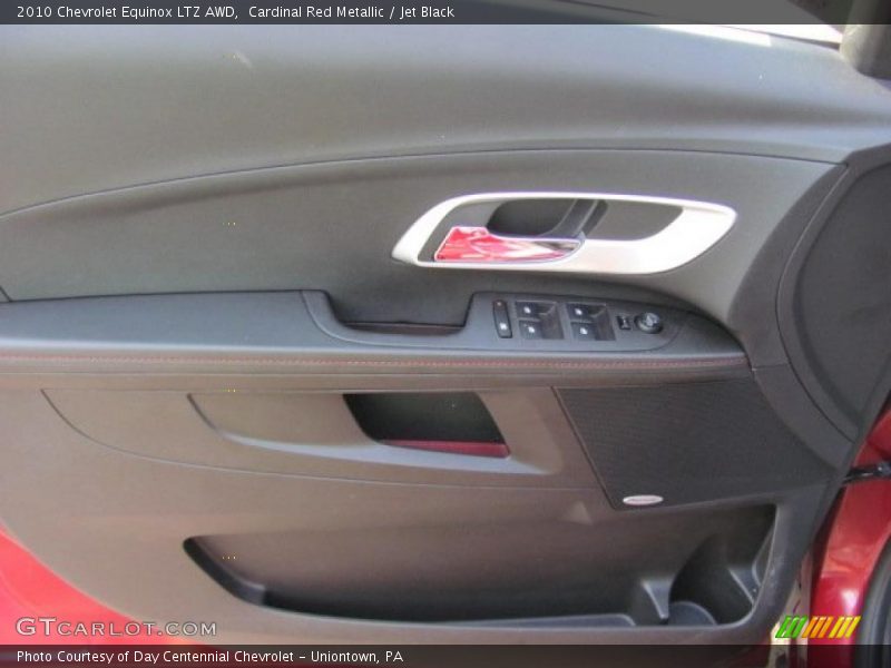 Cardinal Red Metallic / Jet Black 2010 Chevrolet Equinox LTZ AWD