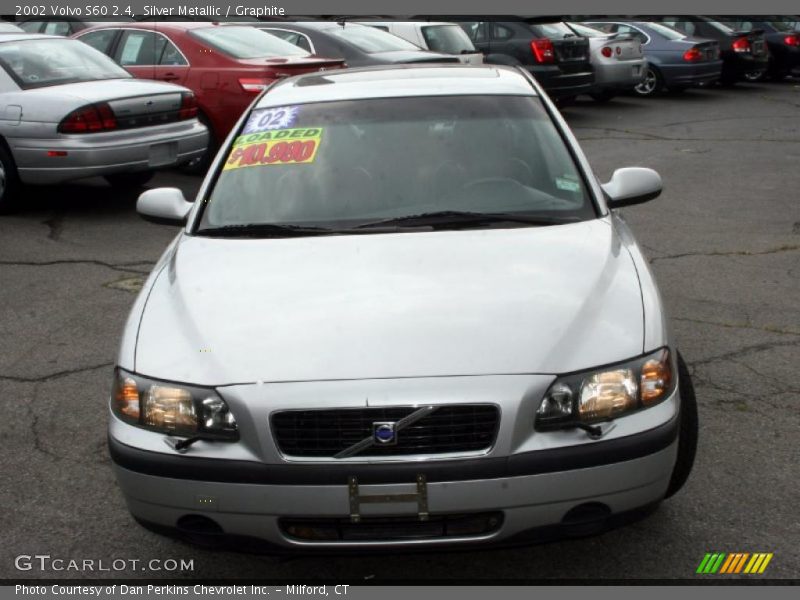 Silver Metallic / Graphite 2002 Volvo S60 2.4