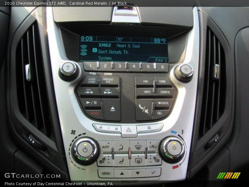 Cardinal Red Metallic / Jet Black 2010 Chevrolet Equinox LTZ AWD