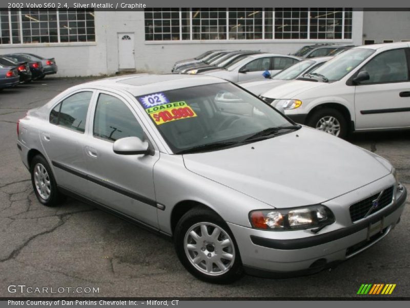 Silver Metallic / Graphite 2002 Volvo S60 2.4
