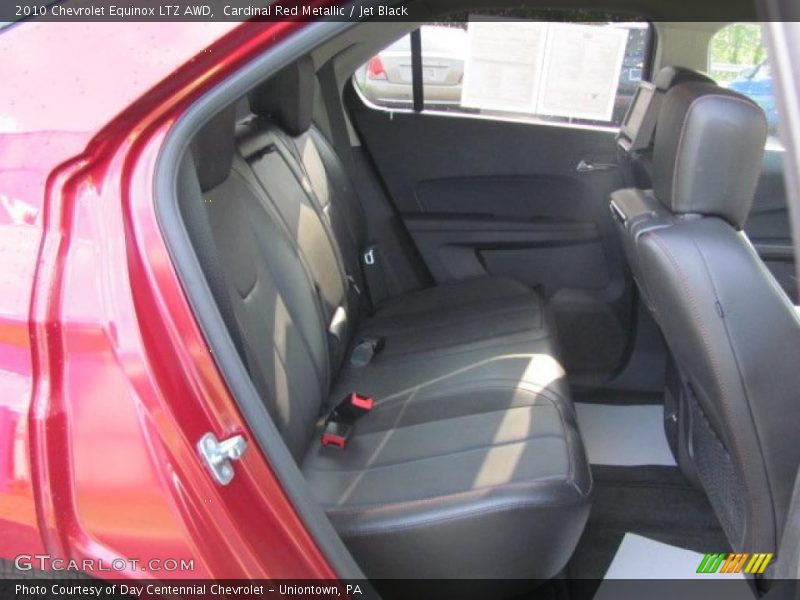 Cardinal Red Metallic / Jet Black 2010 Chevrolet Equinox LTZ AWD