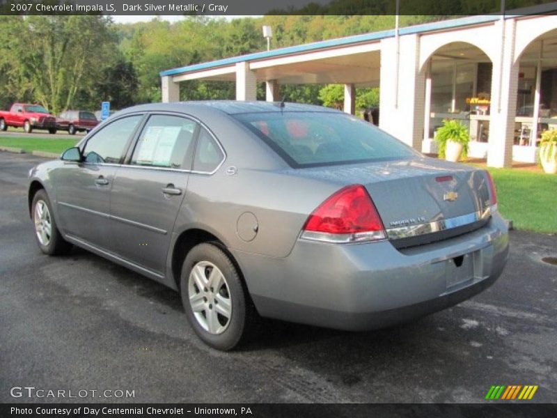 Dark Silver Metallic / Gray 2007 Chevrolet Impala LS