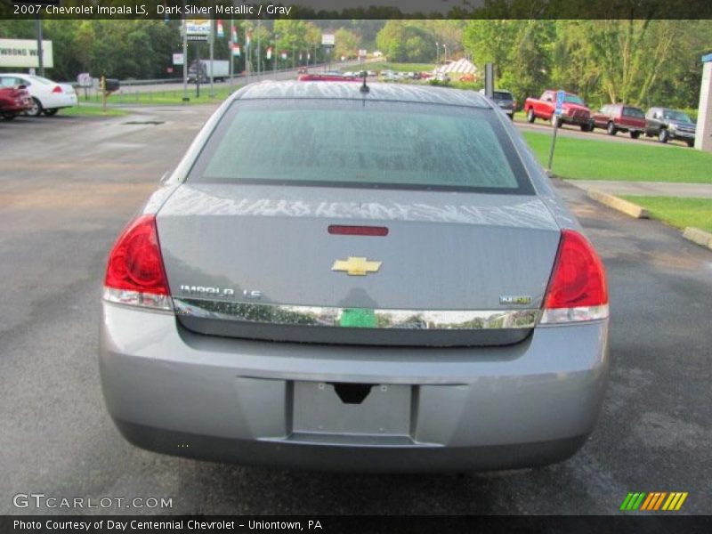 Dark Silver Metallic / Gray 2007 Chevrolet Impala LS