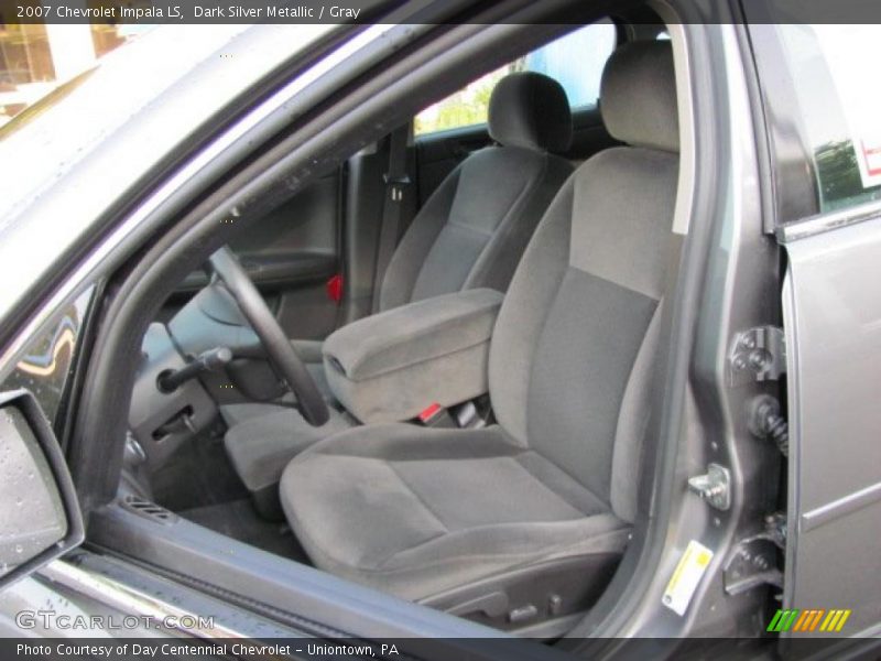 Dark Silver Metallic / Gray 2007 Chevrolet Impala LS