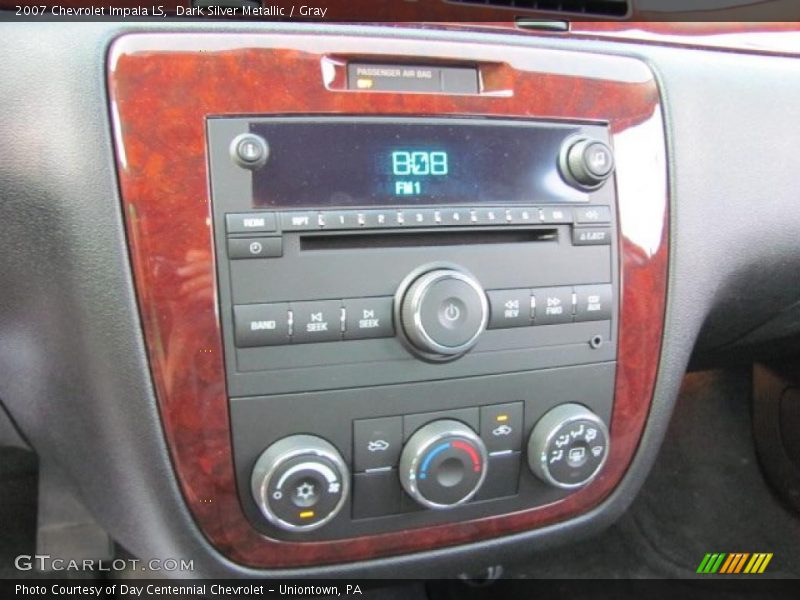 Dark Silver Metallic / Gray 2007 Chevrolet Impala LS