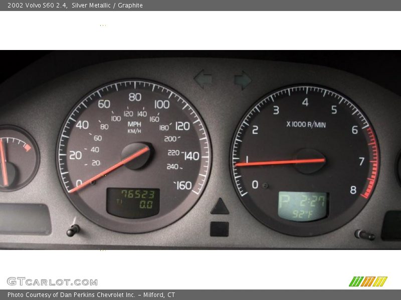 Silver Metallic / Graphite 2002 Volvo S60 2.4