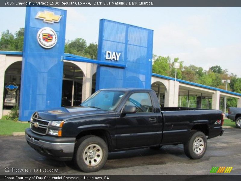 Dark Blue Metallic / Dark Charcoal 2006 Chevrolet Silverado 1500 Regular Cab 4x4