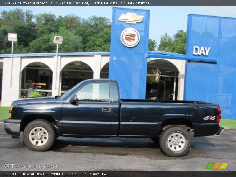 Dark Blue Metallic / Dark Charcoal 2006 Chevrolet Silverado 1500 Regular Cab 4x4