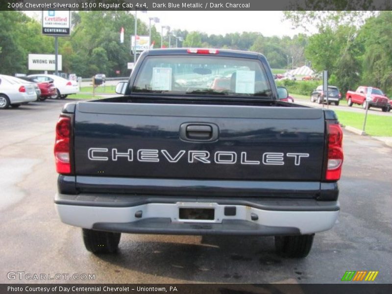 Dark Blue Metallic / Dark Charcoal 2006 Chevrolet Silverado 1500 Regular Cab 4x4