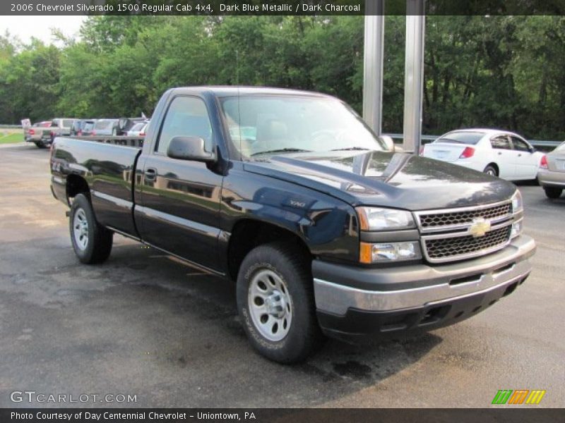 Dark Blue Metallic / Dark Charcoal 2006 Chevrolet Silverado 1500 Regular Cab 4x4