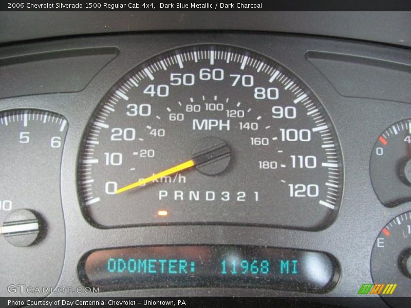 Dark Blue Metallic / Dark Charcoal 2006 Chevrolet Silverado 1500 Regular Cab 4x4