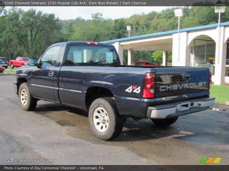 Dark Blue Metallic / Dark Charcoal 2006 Chevrolet Silverado 1500 Regular Cab 4x4