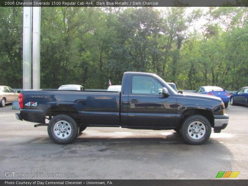 Dark Blue Metallic / Dark Charcoal 2006 Chevrolet Silverado 1500 Regular Cab 4x4
