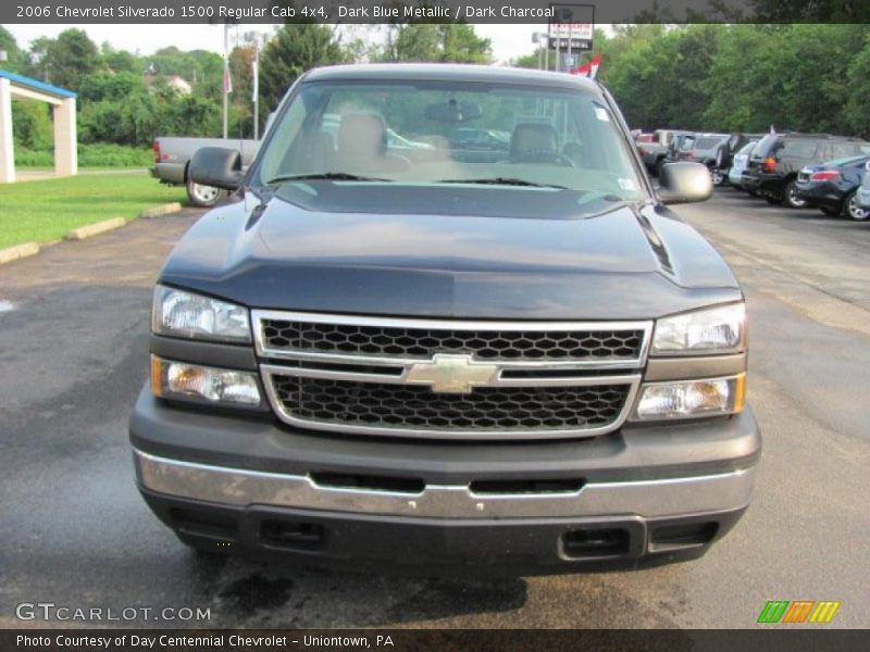 Dark Blue Metallic / Dark Charcoal 2006 Chevrolet Silverado 1500 Regular Cab 4x4