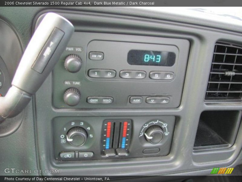 Dark Blue Metallic / Dark Charcoal 2006 Chevrolet Silverado 1500 Regular Cab 4x4