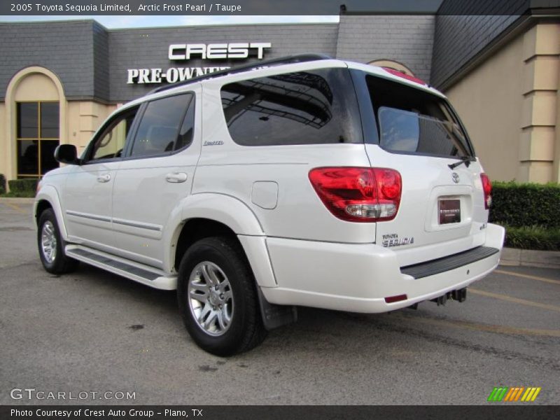 Arctic Frost Pearl / Taupe 2005 Toyota Sequoia Limited