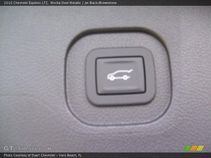 Mocha Steel Metallic / Jet Black/Brownstone 2010 Chevrolet Equinox LTZ