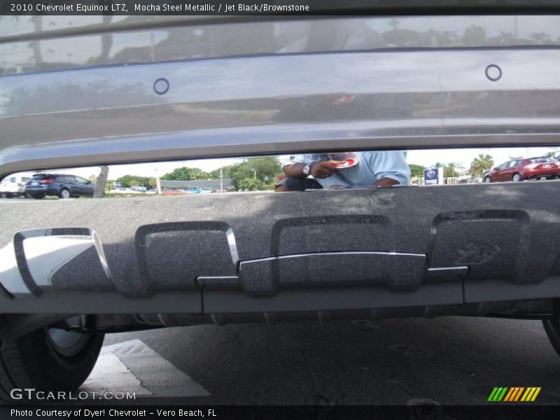 Mocha Steel Metallic / Jet Black/Brownstone 2010 Chevrolet Equinox LTZ