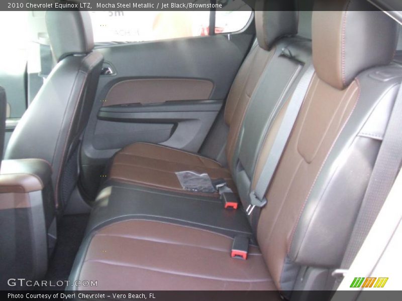 Mocha Steel Metallic / Jet Black/Brownstone 2010 Chevrolet Equinox LTZ