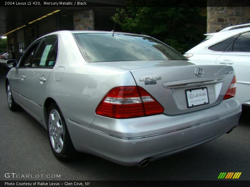Mercury Metallic / Black 2004 Lexus LS 430