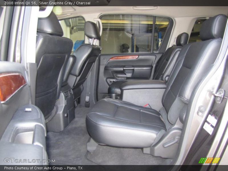 Silver Graphite Gray / Charcoal 2008 Infiniti QX 56