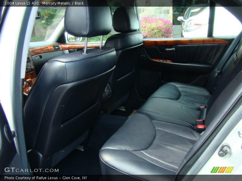Mercury Metallic / Black 2004 Lexus LS 430