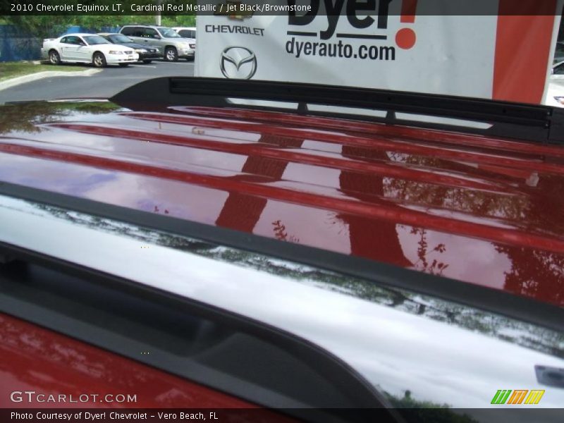 Cardinal Red Metallic / Jet Black/Brownstone 2010 Chevrolet Equinox LT