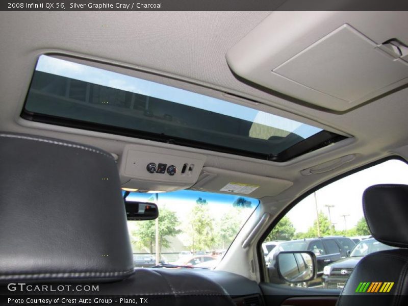 Silver Graphite Gray / Charcoal 2008 Infiniti QX 56