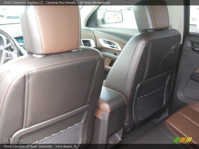 Cardinal Red Metallic / Jet Black/Brownstone 2010 Chevrolet Equinox LT