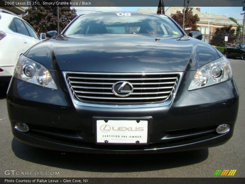 Smoky Granite Mica / Black 2008 Lexus ES 350