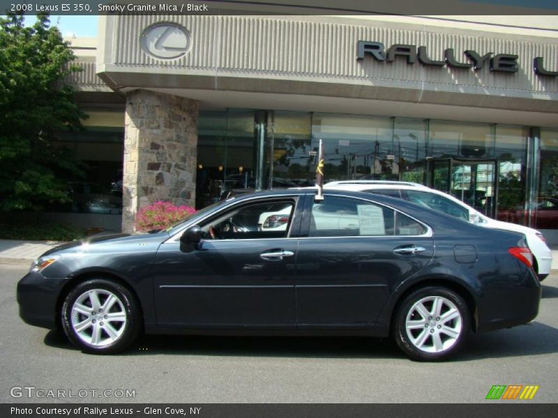 Smoky Granite Mica / Black 2008 Lexus ES 350