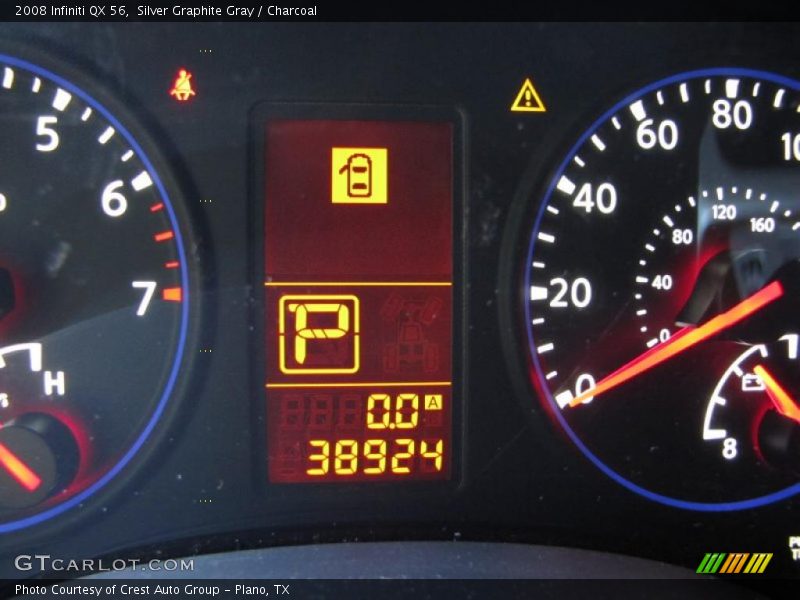 Silver Graphite Gray / Charcoal 2008 Infiniti QX 56