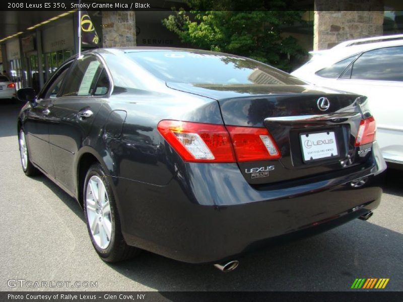 Smoky Granite Mica / Black 2008 Lexus ES 350