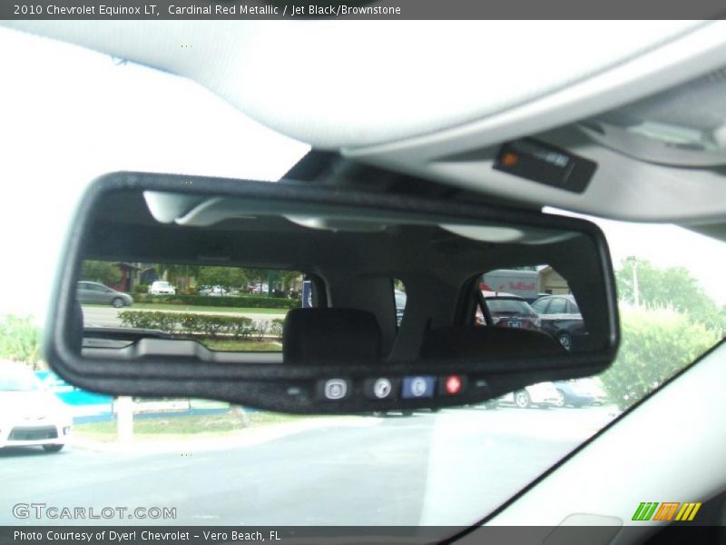 Cardinal Red Metallic / Jet Black/Brownstone 2010 Chevrolet Equinox LT