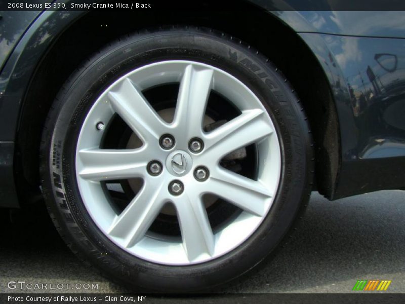 Smoky Granite Mica / Black 2008 Lexus ES 350