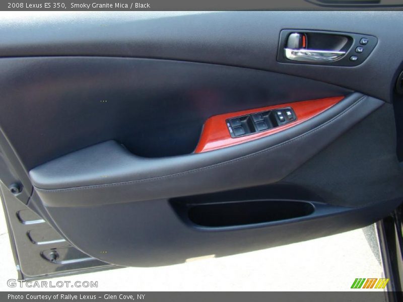 Smoky Granite Mica / Black 2008 Lexus ES 350