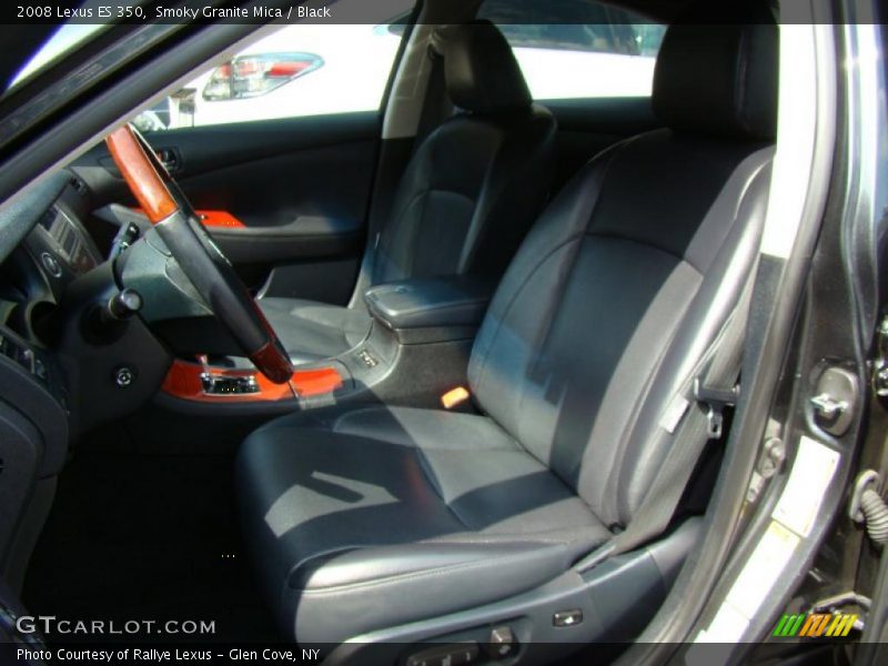Smoky Granite Mica / Black 2008 Lexus ES 350