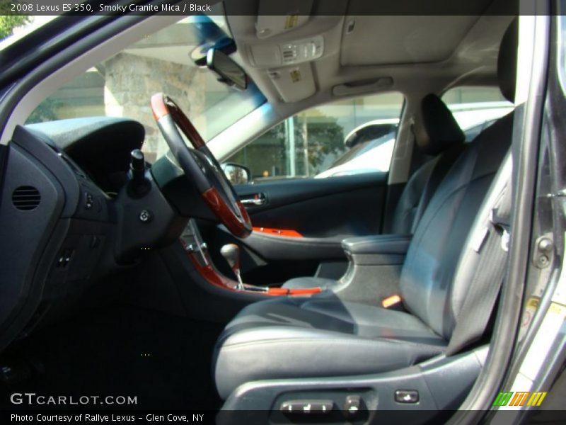 Smoky Granite Mica / Black 2008 Lexus ES 350