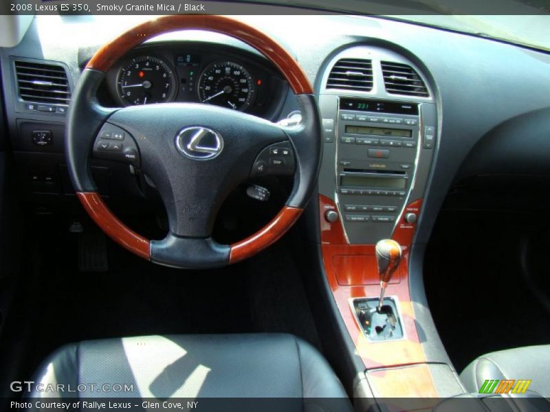 Smoky Granite Mica / Black 2008 Lexus ES 350