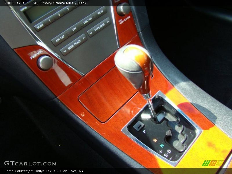 Smoky Granite Mica / Black 2008 Lexus ES 350