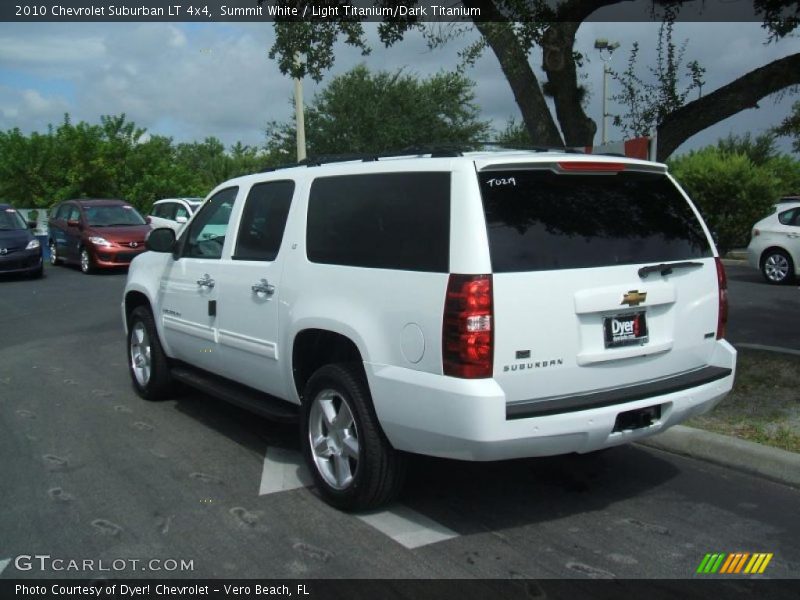 Summit White / Light Titanium/Dark Titanium 2010 Chevrolet Suburban LT 4x4